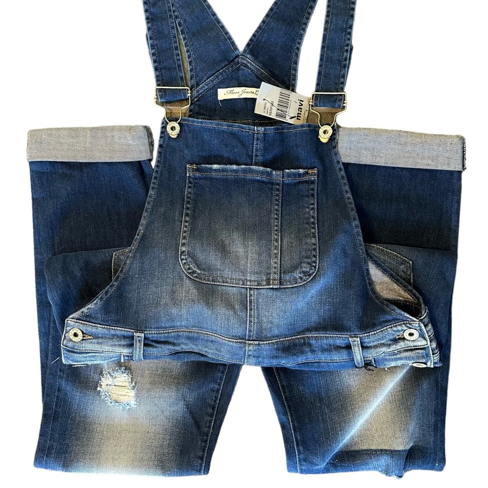 NWT MAVI Jeans EDERA OVERALLS Distressed Size SMALL NEW 90s Jumpsuit Romper